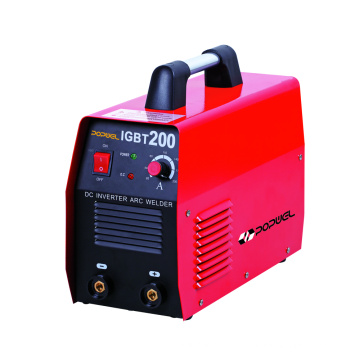 Eficiência 85 (%) Dc Inverter Arc Welding Machine Igbt200 Potência nominal de entrada 7 (Kva)